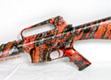 M16 Red Black & Silver Marble